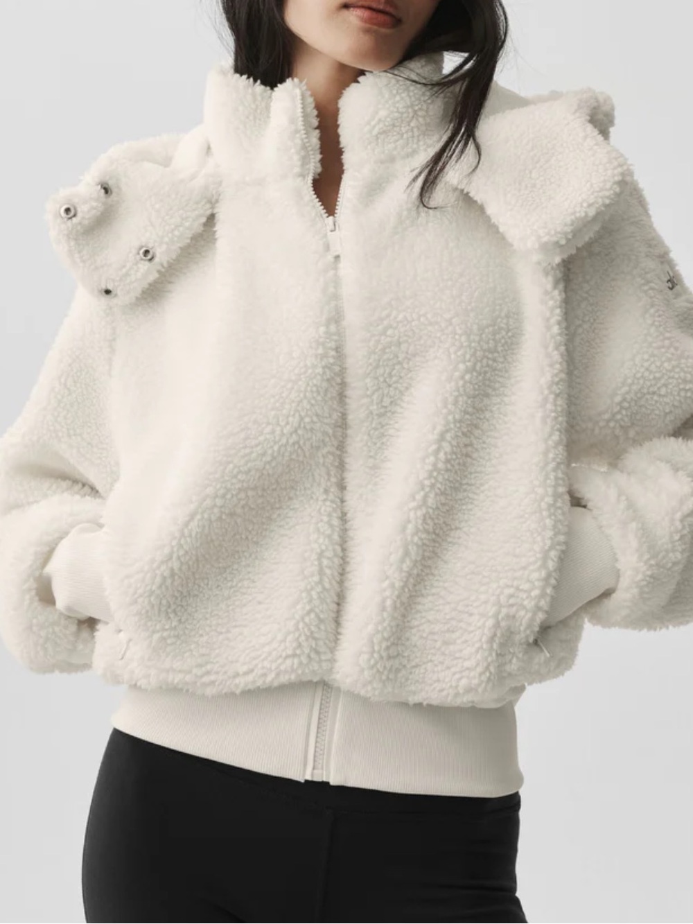 All yoga Foxy Sherpa Jacket size small